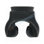 BLACK SILICONE MOUTHPIECE FOR OCTOPUS