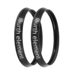 Ellipse Branded Silicone O-Ring Bands Pair