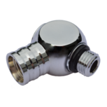 Adapter 110&deg; 1st Stage LP Swivel 3/8 Chromed Brass