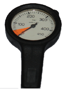 Manometer - 63mm - 450bar - Capsule