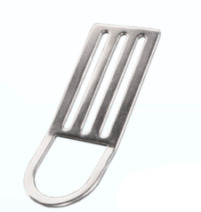 Stainless Steel Belt Slide with gear clip ring