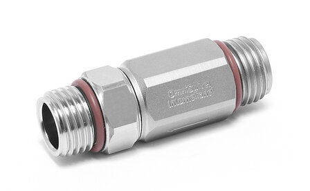 Check Valve 9/16&quot; - 18 Male to 9/16&quot; - 18 Male 1lb 