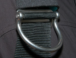 Custom Divers D-Ring bent 45&deg;