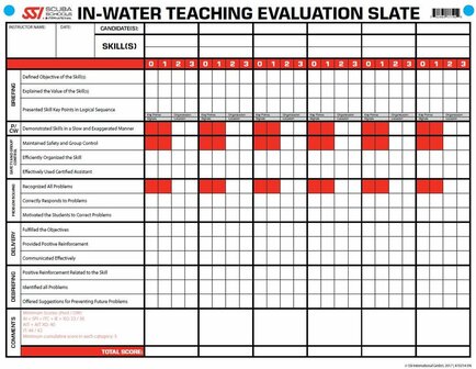 SSI Slate Instructor Evaluation