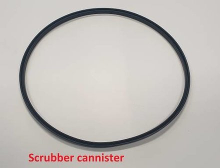 Gasket scrubber canister