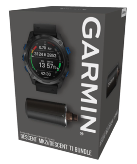 Garmin Descent Mk2i - GPS Dive Computer - Titanium band - T1 Bundle