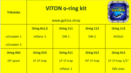 Oring Kit Viton