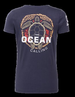 LADIES T-ROUND NECK THE OCEAN IS CALLING