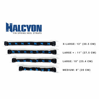 Halcyon Spring Heels for Jetfin-style Fins Spring