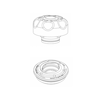 OVERPRESSURE VALVE Large with bayonet fitting for Sidemount units