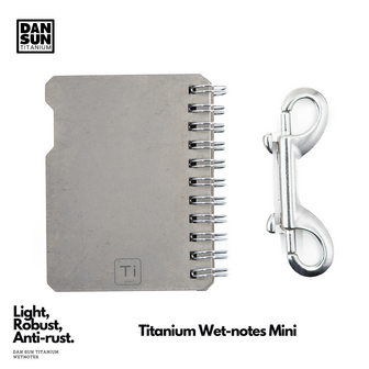 Titanium Wetnote Large