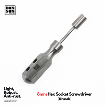 8mm Socket screwdriver - Plastic Handle