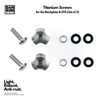 Standard Ti Screws (Set of 2)