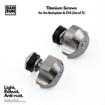Standard Ti Screws (Set of 2)