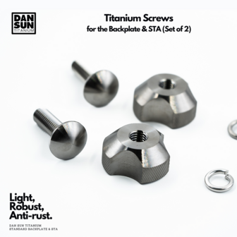 Standard Ti Screws (Set of 2)