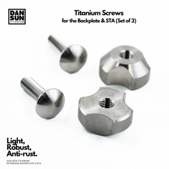 Standard Ti Screws (Set of 2)