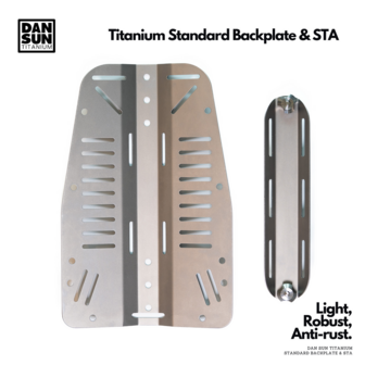 Standard Backplate Set (with STA &amp; Ti Screws)