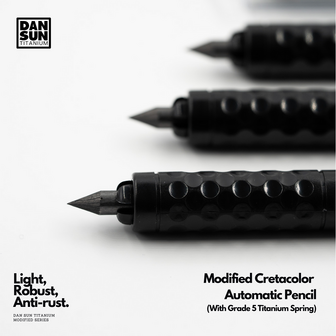 Modified Cretacolor Automatic Pencil (with Grade 5 Ti Spring)