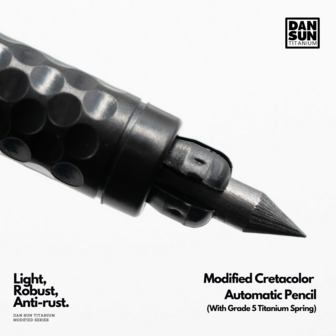 Modified Cretacolor Automatic Pencil (with Grade 5 Ti Spring)
