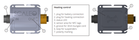 Scaleo Heat NFC Dual