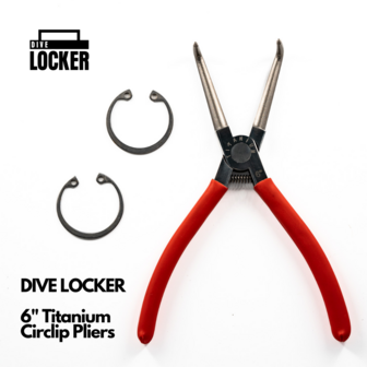 6" Circlip Pliers - Bent Tip