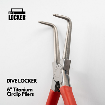 6" Circlip Pliers - Bent Tip