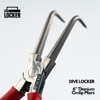 6" Circlip Pliers - Bent Tip