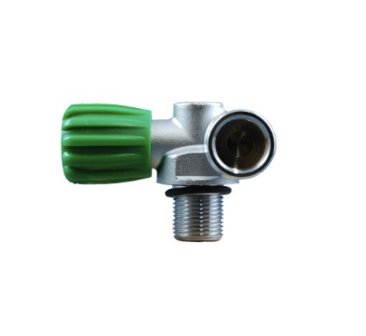 Single valve nitrox outlet M26x2