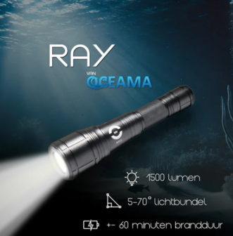 Oceama&nbsp;Ray duiklamp -  LED 1500 Lumen