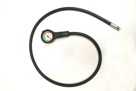 Diluent gauge with 100cm HP hose