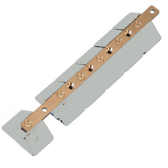 Stainless steel rail for P-weight