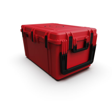 Transport case backmount