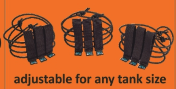 Sea Wolf Bungee Belt (3pc)