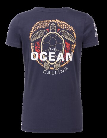 LADIES T-ROUND NECK THE OCEAN IS CALLING