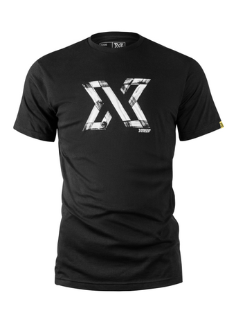 Painted X tee