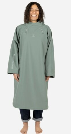 Storm Poncho Sea Moss Green