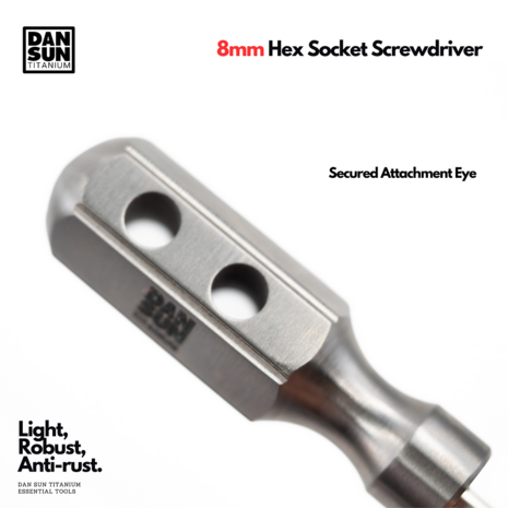 8mm Socket screwdriver - Plastic Handle