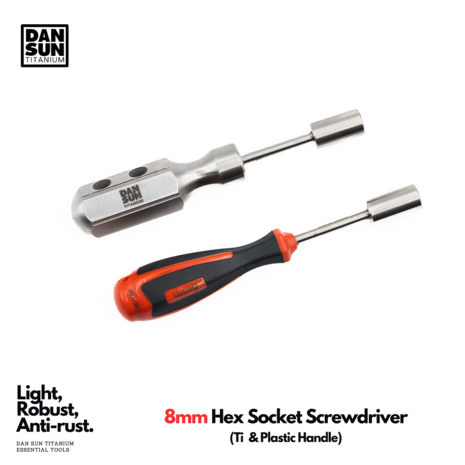 8mm Socket screwdriver - Plastic Handle