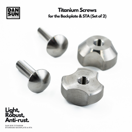 Standard Ti Screws (Set of 2)