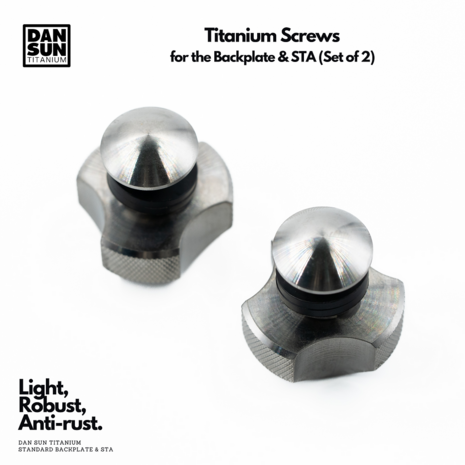Standard Ti Screws (Set of 2)