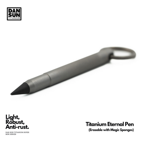 FEGVE 3" Short Titanium Eternal Pen