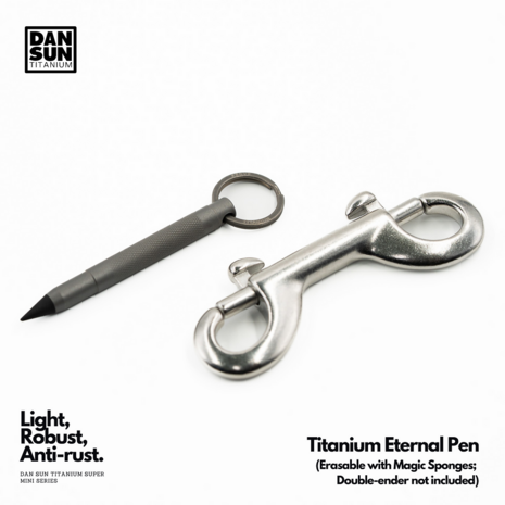 FEGVE 3" Short Titanium Eternal Pen