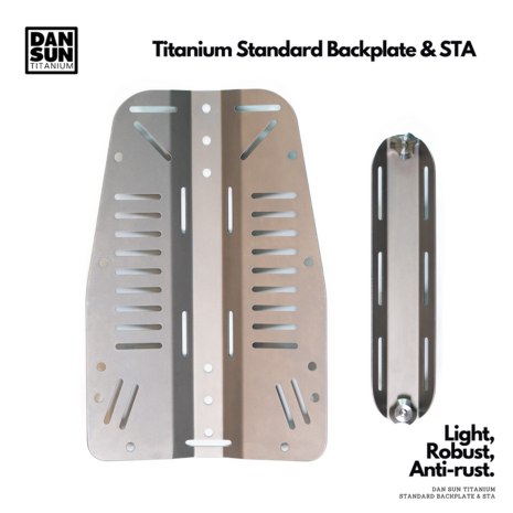 Standard Backplate Set (with STA & Ti Screws)