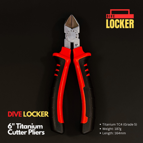 Dive Locker 6" Cutter Pliers