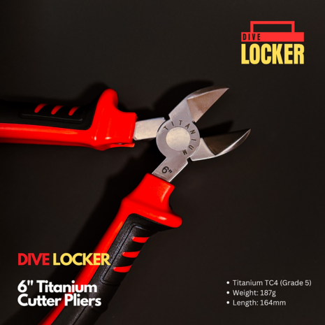 Dive Locker 6" Cutter Pliers