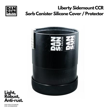 Liberty Sidemount CCR Sorb Canister Silicone Protector