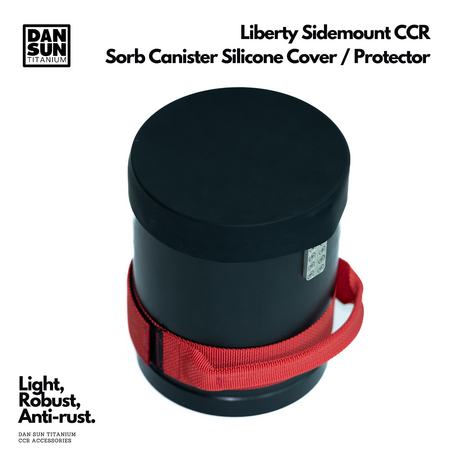 Liberty Sidemount CCR Sorb Canister Silicone Protector