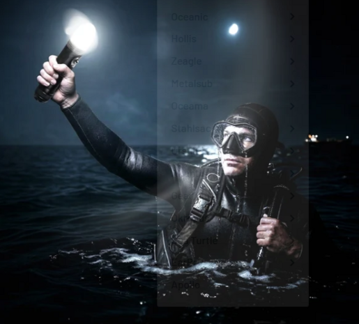 Oceama&nbsp;Flash duiklamp - Signaalflitser - Videolamp - 4000 Lumen