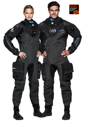 D1X ISS Hybrid Fabric Drysuit