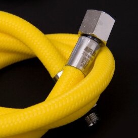 Miflex 3/8" Regulator hose mellow yellow